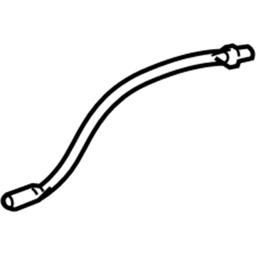 Mercedes-Benz 230-501-00-25-64 Vent Hose