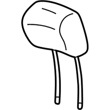 Mercedes-Benz 210-970-44-50-9B50 Headrest
