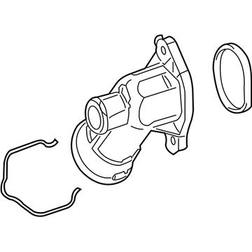 2007 Mercedes-Benz R320 Thermostat Housing - 642-200-06-56
