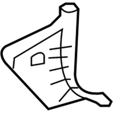 Mercedes-Benz 251-680-02-80-7E94 Cowl Trim