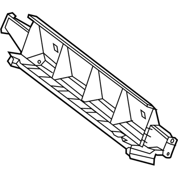Mercedes-Benz 222-505-31-30 Rear Duct