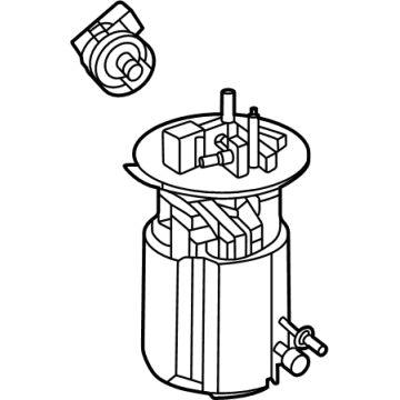 2023 Mercedes-Benz GLC300 Fuel Pump - 254-470-23-00