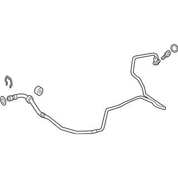 Mercedes-Benz 222-270-29-02 Oil Line