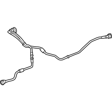 Mercedes-Benz 294-501-52-00 Vent Hose
