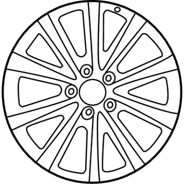 2020 Mercedes-Benz SLC43 AMG Alloy Wheels - 172-401-03-02-9765