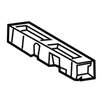 Mercedes-Benz 222-505-04-40 Auxiliary Radiator Upper Bracket