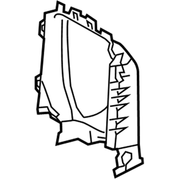 Mercedes-Benz 222-505-03-61 Air Duct