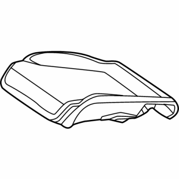 Mercedes-Benz 254-910-08-02-3F34 DRIVER SEAT CUSHION