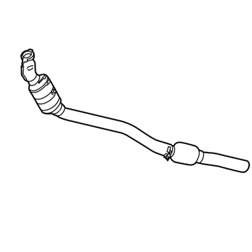 2020 Mercedes-Benz SL550 Catalytic Converter - 231-490-21-00