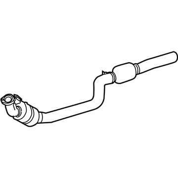 2020 Mercedes-Benz SL550 Catalytic Converter - 231-490-27-19