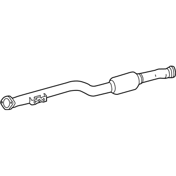 Mercedes-Benz 212-490-06-19 Intermediate Pipe