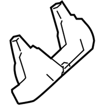 Mercedes-Benz 251-680-01-01 KNEE BOLSTER