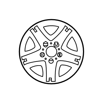 2006 Mercedes-Benz G55 AMG Alloy Wheels - 463-401-15-02