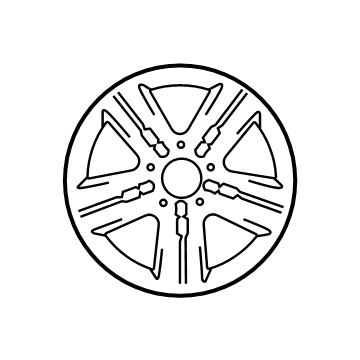 2017 Mercedes-Benz G63 AMG Alloy Wheels - 463-401-04-00-7X71