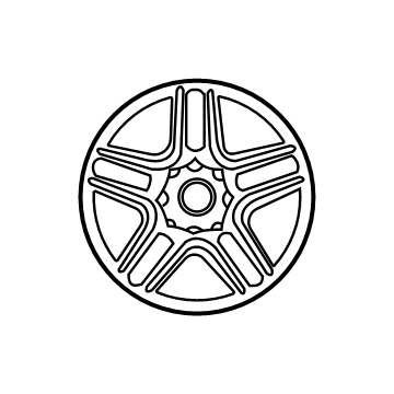 2014 Mercedes-Benz G63 AMG Alloy Wheels - 463-401-30-02-7X71
