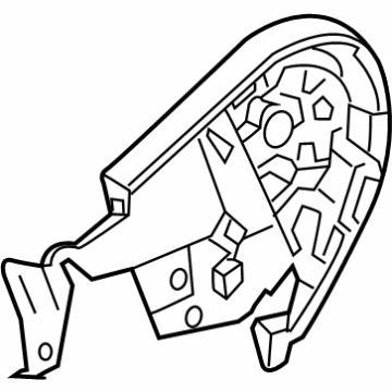 Mercedes-Benz 206-918-01-00-9051 Reinforcement