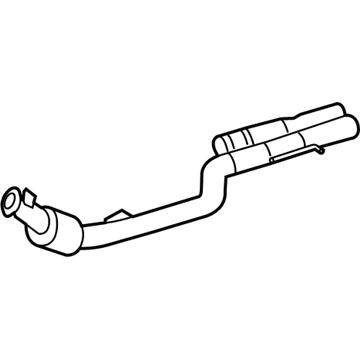 2012 Mercedes-Benz CL550 Catalytic Converter - 221-490-97-20-80