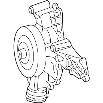 2005 Mercedes-Benz SLK350 Water Pump - 272-200-04-01-80