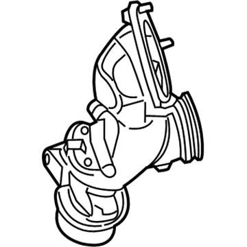 Mercedes-Benz 651-090-17-07 Air Duct