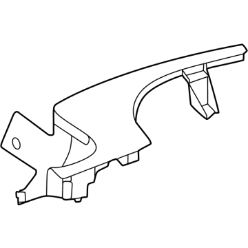 Mercedes-Benz 295-690-50-01-1D03 Quarter Trim Panel