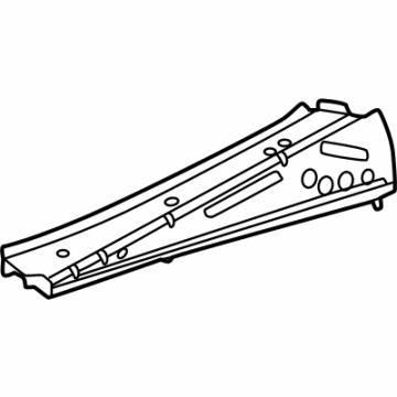 Mercedes-Benz 294-630-19-01 Upper Inner Rail