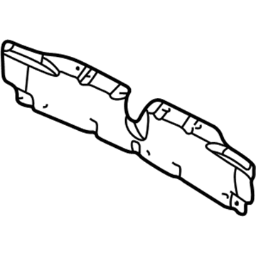 Mercedes-Benz 170-646-00-62 Rear End Filler