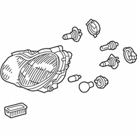 Mercedes-Benz C230 Headlight - 203-820-09-61 Composite Assembly