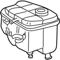 Mercedes-Benz C320 Coolant Reservoir - 203-500-00-49 Expansion Tank
