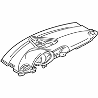 Mercedes-Benz C350 Instrument Cluster - 203-680-01-87-8H89 Instrument Panel