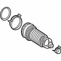 Mercedes-Benz C240 Rack and Pinion Boot - 171-463-00-96 Tie Rod Boot