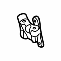 Mercedes-Benz Door Hinge - 203-720-07-37 Upper Hinge