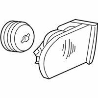 Mercedes-Benz C280 Side View Mirrors - 203-810-64-76 Mirror Assembly