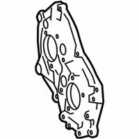 Mercedes-Benz C280 Valve Cover - 272-015-01-01 Front Cover