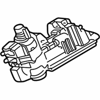 Mercedes-Benz Trunk Lid Latch - 203-750-08-93 Lock Assembly