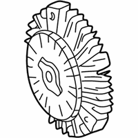 Mercedes-Benz Radiator - 201-500-81-03 Fan Clutch