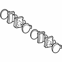 Mercedes-Benz Brake Pad Set - 000-420-79-04 DISK BRAKE PAD