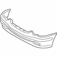 Mercedes-Benz Bumper - 203-885-00-25 Bumper Cover
