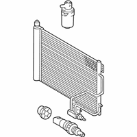 Mercedes-Benz C350 A/C Condenser - 203-500-08-54-07 Condenser
