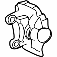 Mercedes-Benz Brake Caliper - 201-420-02-83-64 Caliper