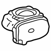 Mercedes-Benz Mass Air Flow Sensor - 111-098-00-50 Air Chamber Assembly