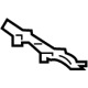 Mercedes-Benz 118-682-11-00 Insulation