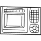 Mercedes-Benz 203-827-31-42-81 Display Unit