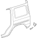 Mercedes-Benz 463-630-87-02 Quarter Panel