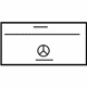 Mercedes-Benz 212-584-28-07 Label