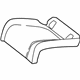 Mercedes-Benz 205-920-01-61-7Q11 Cushion Cover