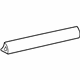 Mercedes-Benz 203-745-01-96 Lift Gate Glass Pad