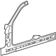 Mercedes-Benz 204-630-93-01 Inner Hinge Pillar