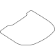 Mercedes-Benz 167-740-02-01 Lift Gate Glass