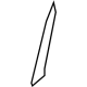 Mercedes-Benz 177-885-71-04 Side Spoiler