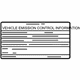 Mercedes-Benz 157-221-08-01 Emission Label
